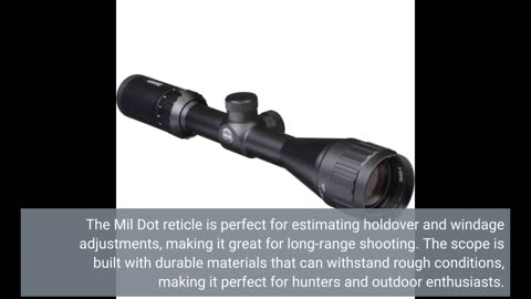 User Feedback: Hawke Sport Optics Vantage 2-7x32 AO Mil Dot Riflescope 14111 & 2 Pc 1" Weaver M...
