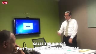 SALES TRAINING: Part Two: BUILDING A SALES TEAM