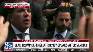 Trump defense speaks after verdict