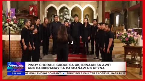 Pinoy chorale groupsa UK, idinaan sa awit ang pakikiramay sa pagpanawni Queen Elizabeth II