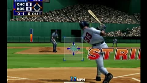 World Series Baseball 2K1 Cubs vs Red Sox Dreamcast