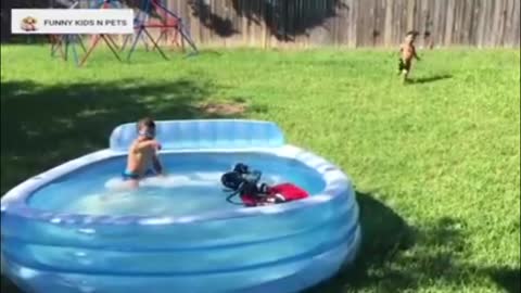 KIDS and Babies Water Fails! FUNNY and cute!