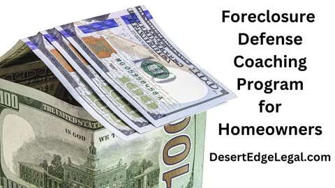 Foreclosure Defense Coaching for Homeowners