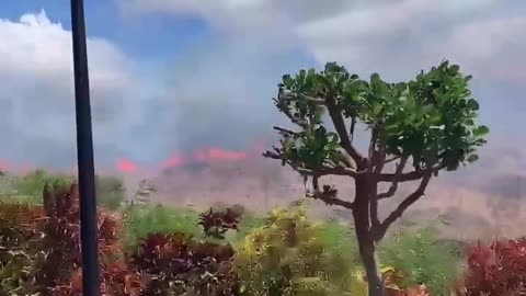 New Fire close to Maui