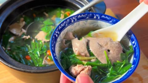 Savory Delights: Pork Liver and Lean Meat Soup Recipe - Nutrient-Rich Comfort