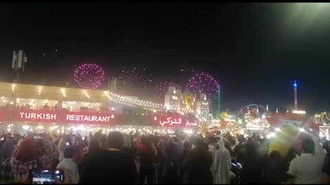 New year 2023 at Global village Dubai