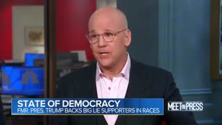 FAILING MSNBC Goes After DJT, Blames Biden's Unpopularity on Him