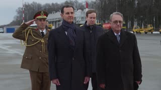 Syria's Assad lands in Moscow for Putin talks