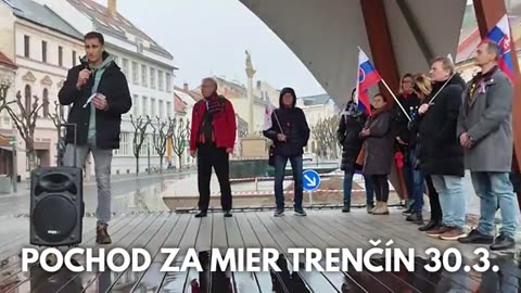 Pochod za MIER - Piešťany, Trenčín