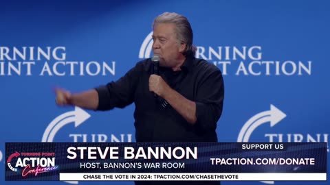 Steve Bannon: "This is a holy war against the Deep State. Donald Trump is our instrument for retribution!"