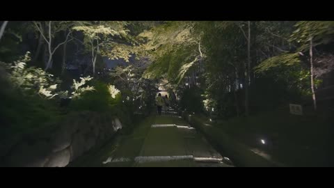 京都の夜動画 - The Night Scene of Kyoto (SONY a7S2 4K Pilotfly H2 ジンバル)