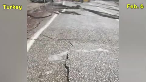 Footage of magnitude 7.8 earthquake disaster in Turkey today! Heavy damage