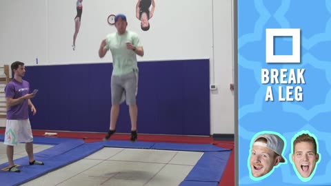 Trampoline Charades Battle - Dude Perfect