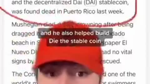 MakerDao founder dead at 29 by drowning after exposing CIA and Mossad pedo Elite child trafficking
