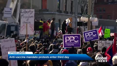 Trucker protests: No end in sight as demonstrations continue in Canada's capital