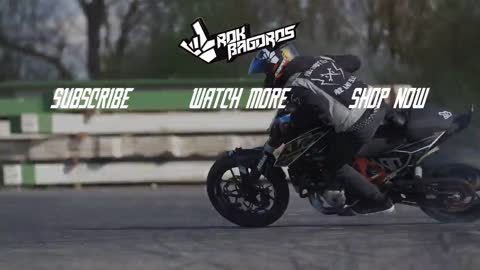 How to drift a motor bike