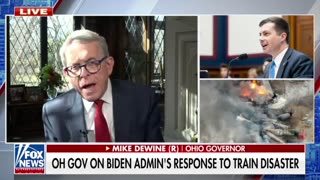 Ohio Gov. Mike DeWine says he hasn't seen Pete Buttigieg at all following derailment