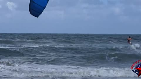 Kite Surfing At The Beach n ft.lauderdale