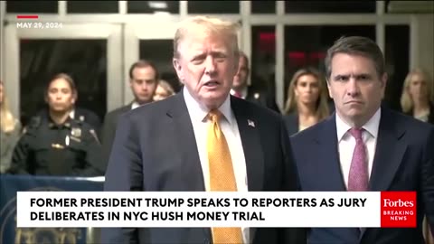 BREAKING NEWS: Trump Laces Into Judge Juan Merchan As NYC Hush Money Trial Jury Deliberates