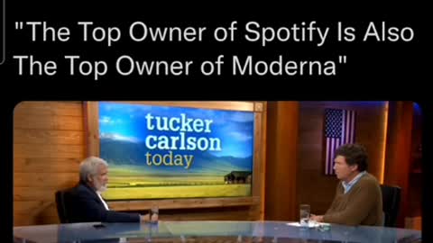The top owner of Spotify, is also the top owner of Moderna