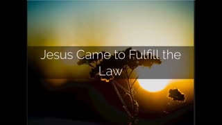 The Lion's Table: Jesus Fulfilled the Law