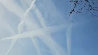 Eclipse - April 8, 2024 - chem trails