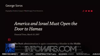 Soros Asked America To Open Its Door To Hamas,