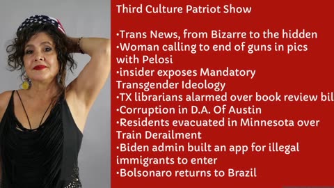 3/30/23 Trump indictment! Left fights for gun control! Radical Trans Agenda includes CDC! Bolsonaro Returns to Brazil! Train Derailment!
