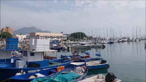 The Waterfront in Palermo, Sicily