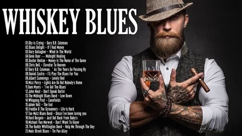 Whiskey Blues Music - Best Of Relaxing Slow Blues /Rock Ballads - Fantastic Electric Guitar Blues #2