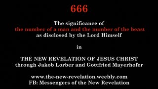 666 - The Number of a Man and the Number of the Beast - in the light of the New Revelation