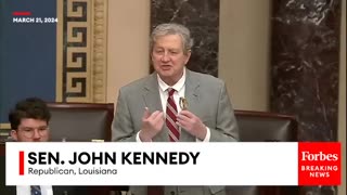 BREAKING NEWS: John Kennedy Issues Epic Takedown Of Major Biden Judicial Nominee On Senate Floor