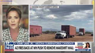 Kari Lake Blasts Biden Admin for Siding With Criminals, Plans to Finish Trump's Wall When She's Governor