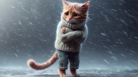 Skinny Cat will Surprise You! - Cat story!😼💪 #cat #cutecat #cute