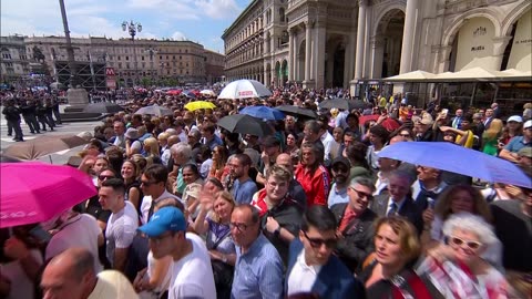 Crowds gather for former Italian PM Berlusconi’s state funeral