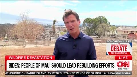 CNN Climate Correspondent Gives Lopsided Account Of Biden's Reception In Hawaii