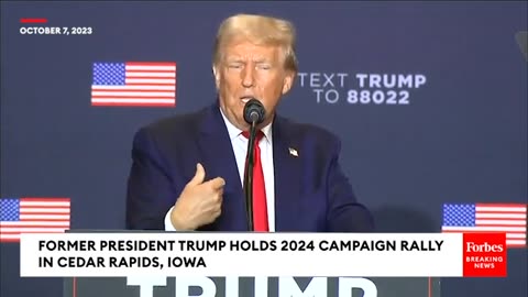 'When People Are Disloyal...': Trump Goes On Attack Against 'Ron DeSanctimonious' During Iowa Rally
