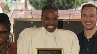 Billy Porter receives star on the Hollywood Walk of Fame