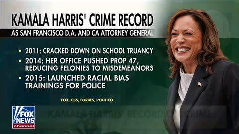 Kamala Harris' 'big law enforcement test' has yet to come: Retired NYPD Inspector
