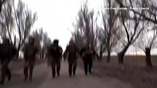 Ukrainian officials, media run away from shelling