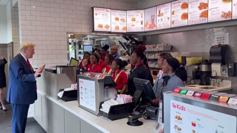 Trump Goes To Atlanta Area Chick-Fil-A For Milkshakes, But It's Leftists Who Melt Down