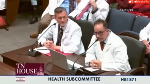 90 Seconds to Shock - Excerpt from Tennessee House Health Subcommitte Hearing