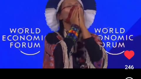 The WEF Token Indigenous Person