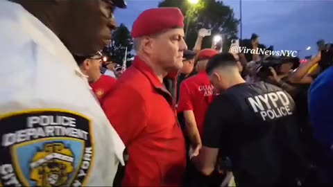 Curtis Sliwa arrested for protesting against 1000 migrants to be housed in Queens convention center