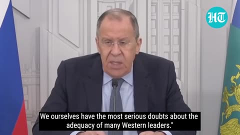 "You Shouldn't Be Worried " Russia's Lavrov Shuts Down Western Media For Wagner Question