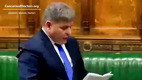Mr Andrew Bridgen MP expresses his views about mRNA in UK Parliament debate