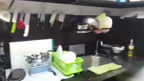 PHILIPPINES, TINY GALLEY KITCHEN DESIGN (RESTO BAR)