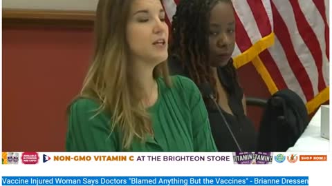 Vaccine Injured Woman Says Doctors _.Blamed Anything But the Vaccines._ - Brianne Dressen