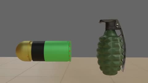 HOW GRENADE WORKS ? IMPACT GRENADE AND TIME DELAY TO EXPLOSIVE!!