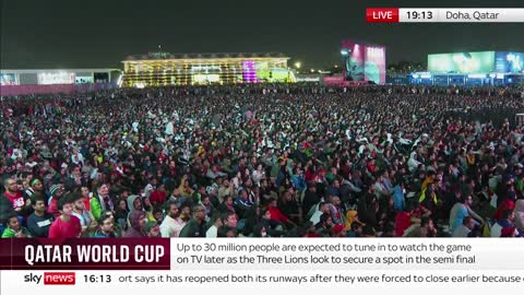 England prepares to face France in Qatar